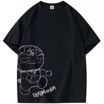 Футболка унисекс Doraemon, Белый