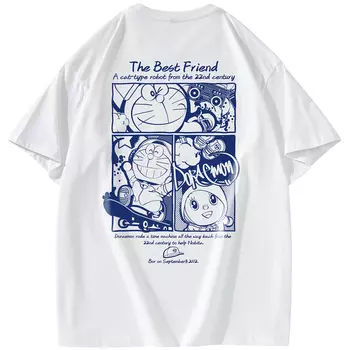 Футболка унисекс Doraemon, розовый