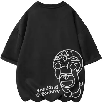 Футболка унисекс Doraemon, Светло-синий