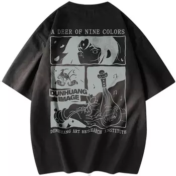 Футболка унисекс Dunhuang Art Institute, черный
