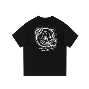 Футболка унисекс Emoji, темно-синий