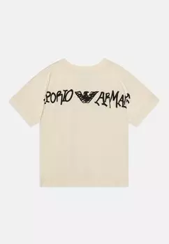 Футболка UNISEX Emporio Armani, кремовый