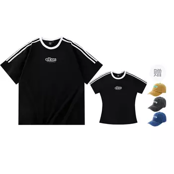 Футболка унисекс ER, 2 Pack (Dark Gray+Cropped White)