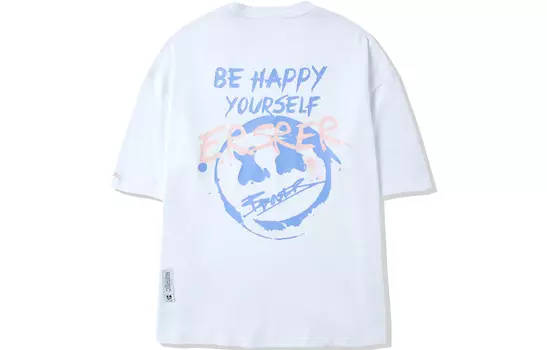 Футболка унисекс ER, Набор из 2 шт. [Белый и Черный]