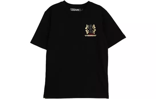 Футболка унисекс Evisu, черный