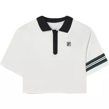 Футболка унисекс фарфорово-белая Fila