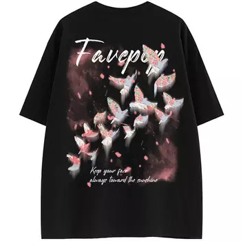 Футболка унисекс Favepop, белый