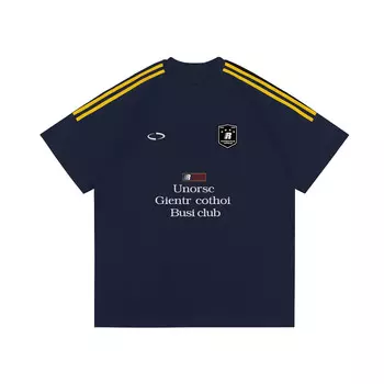 Футболка унисекс Fdr, черный/красный