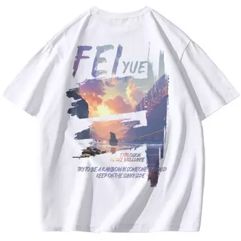 Футболка унисекс Feiyue, белый