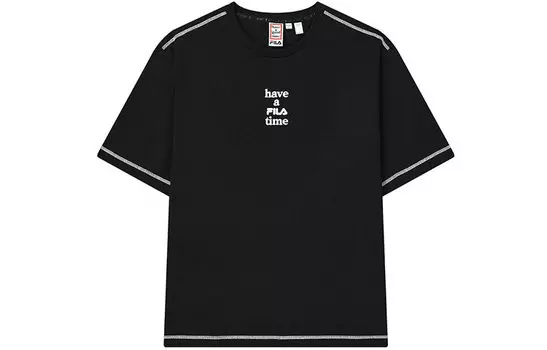 Футболка унисекс ФИЛА FILA, цвет Black