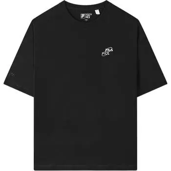 Футболка унисекс ФИЛА FILA, цвет Black