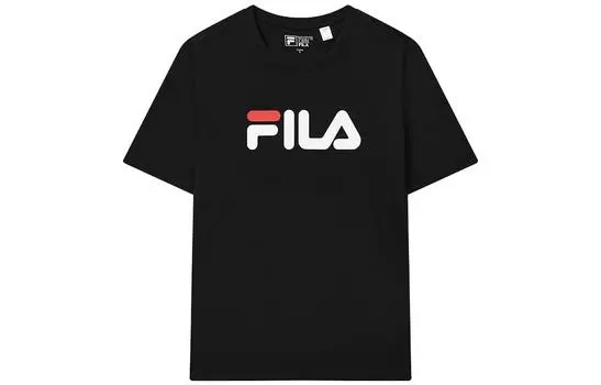 Футболка унисекс ФИЛА FILA, цвет Black