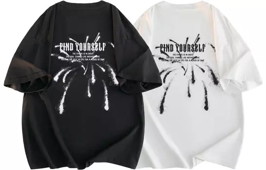 Футболка унисекс Find Yourself, белый