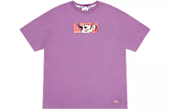 Футболка унисекс фиолетовая Dickies, фиолетовый