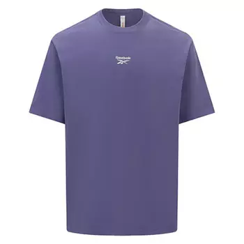 Футболка унисекс фиолетовая Reebok, фиолетовый