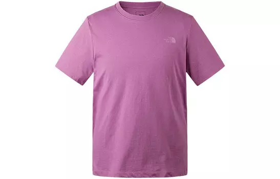 Футболка унисекс фиолетовая The North Face, фиолетовый
