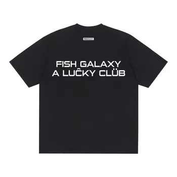 Футболка унисекс Fishgalaxy, черный