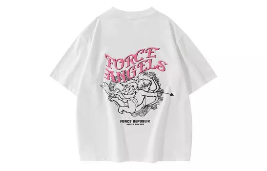 Футболка унисекс Forcerepublik, белый