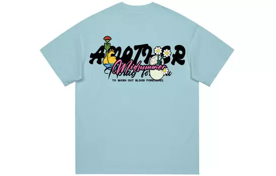 Футболка унисекс Forever 21, голубой