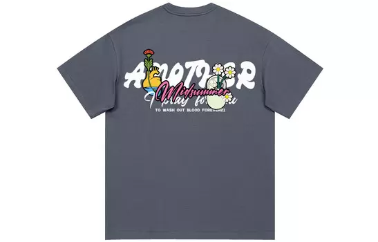 Футболка унисекс Forever 21, серый