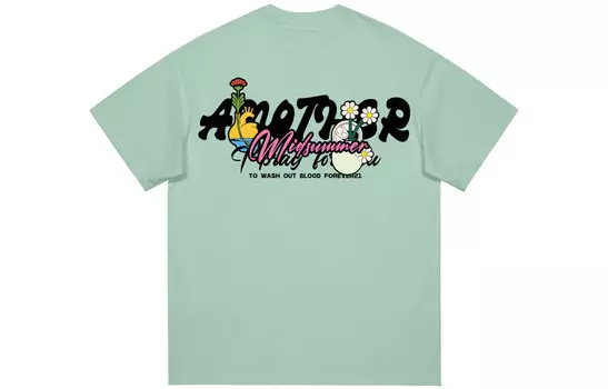 Футболка унисекс Forever 21, светло-зеленый