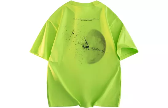 Футболка унисекс FREO3N, Black+Lemon