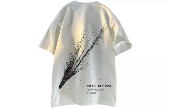 Футболка унисекс FUERZA, белый