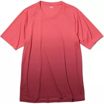Футболка унисекс фуксия Uniqlo, фуксия