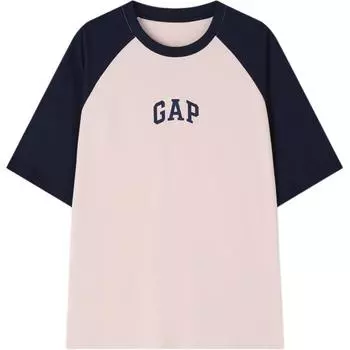 Футболка унисекс GAP, цвет Black/White Contrast