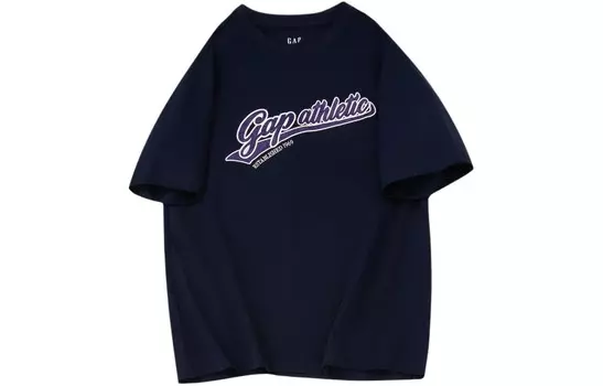 Футболка унисекс Gap, фиолетовый
