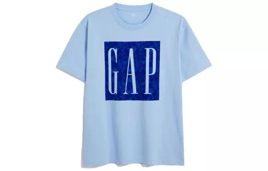 Футболка унисекс Gap, голубой