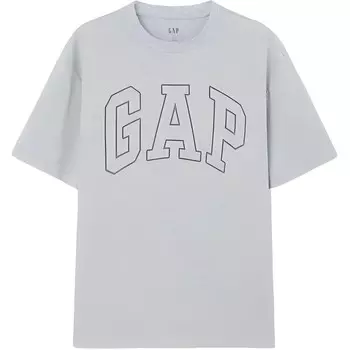 Футболка унисекс Gap, серый