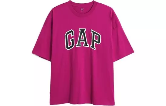 Футболка унисекс GAP, Серый/Белый