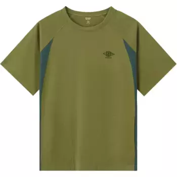 Футболка унисекс Gap, зеленый