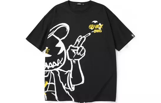 Футболка унисекс GENANX, белый