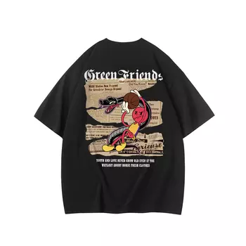 Футболка унисекс GF, темно-синий