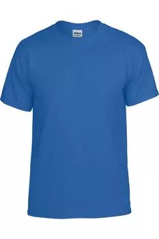 Футболка унисекс Gildan DryBlend для взрослых с коротким рукавом, цвет royal