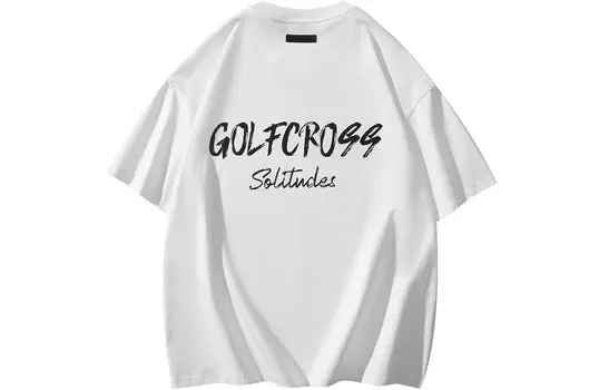 Футболка унисекс GOLFCROSS, Белый