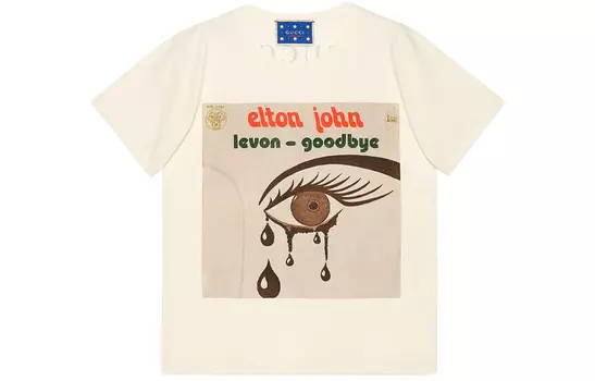 Футболка Gucci, бежевый