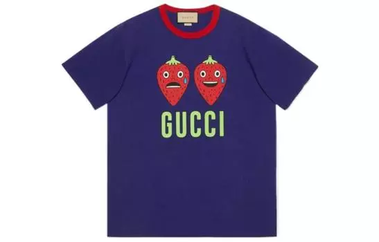 Футболка унисекс Gucci, синий