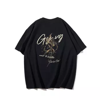 Футболка унисекс Gy.Vg, Черный