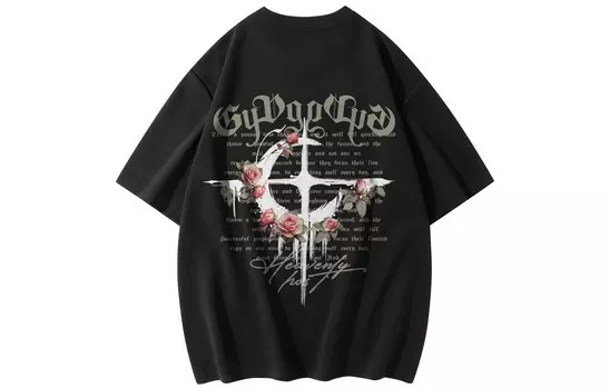 Футболка унисекс Gy.Vg, черный