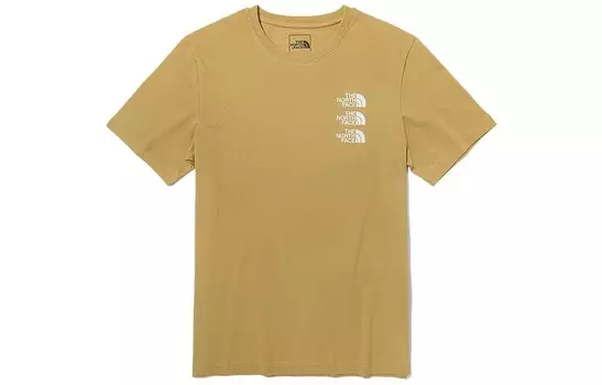 Футболка унисекс хаки The North Face, хаки