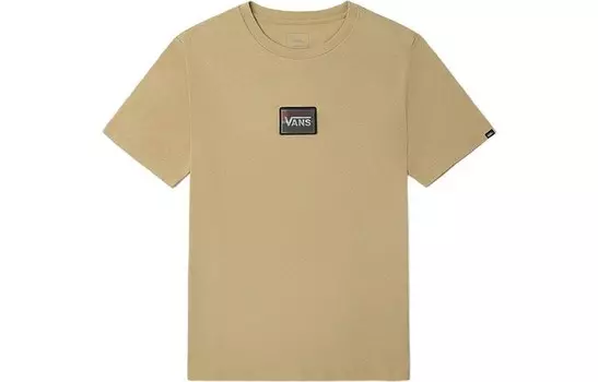 Футболка унисекс хаки Vans, хаки