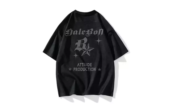 Футболка унисекс HALEBOSS, Черный