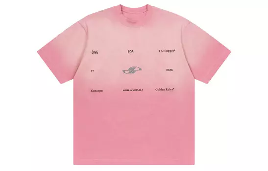 Футболка унисекс HARSH AND CRUEL, Мытый синий