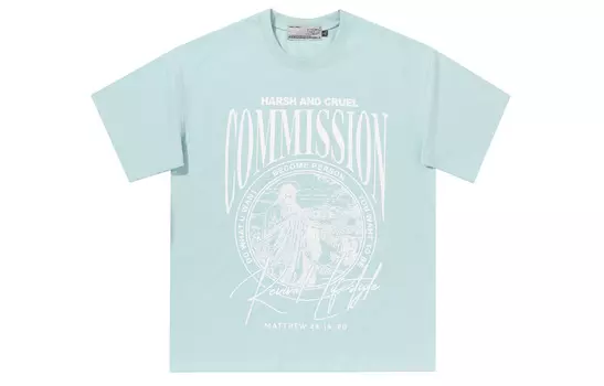 Футболка унисекс HARSH AND CRUEL, Синий