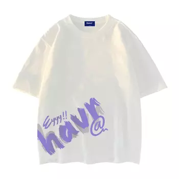 Футболка унисекс HAVR, Glacier Blue