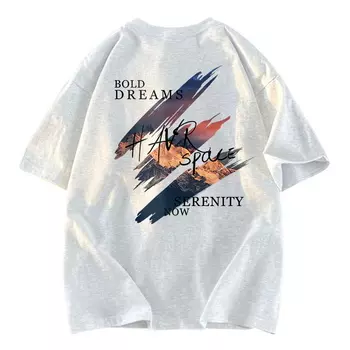 Футболка унисекс HAVR, White Heather Gray