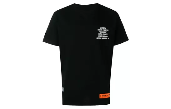 Футболка унисекс HERON PRESTON, Черный